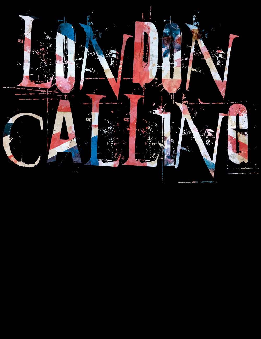 London Calling Union Jack T-Shirt