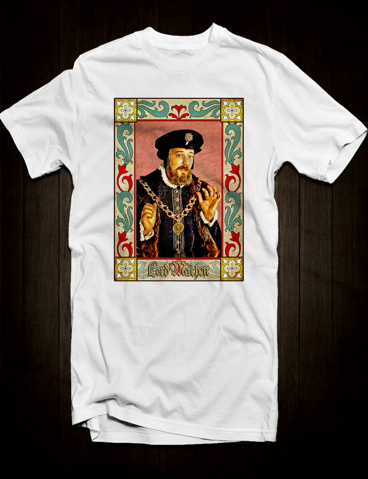 White Lord Melchett T-Shirt Blackadder