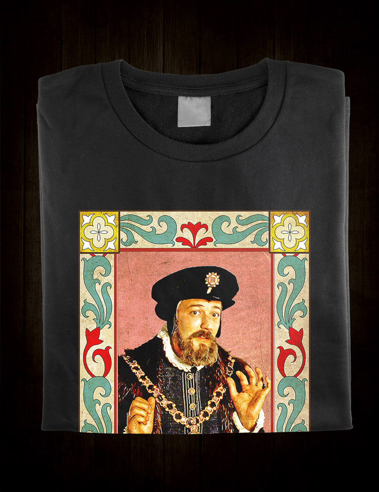 Black Adder Lord Melchett T-Shirt