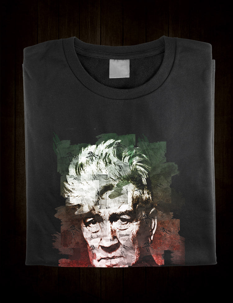 David Lynch Portrait T-Shirt - David Lynch Merch