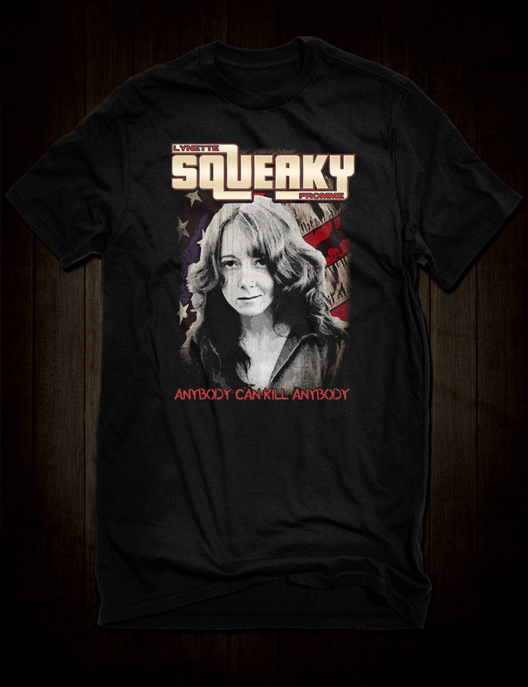 Lynette Squeaky Fromme T-Shirt — Hellwood Outfitters