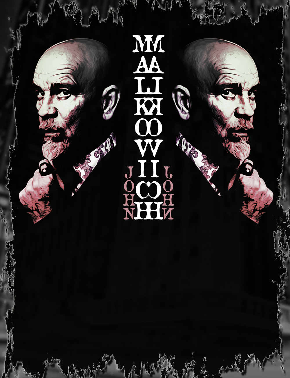 John Malkovich Tee Design