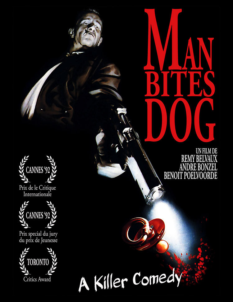 Cult Comedy Movie T-Shirt Man Bites Dog