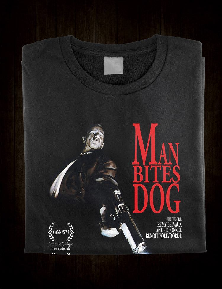 Benoit Poelvoorde Man Bites Dog T-Shirt