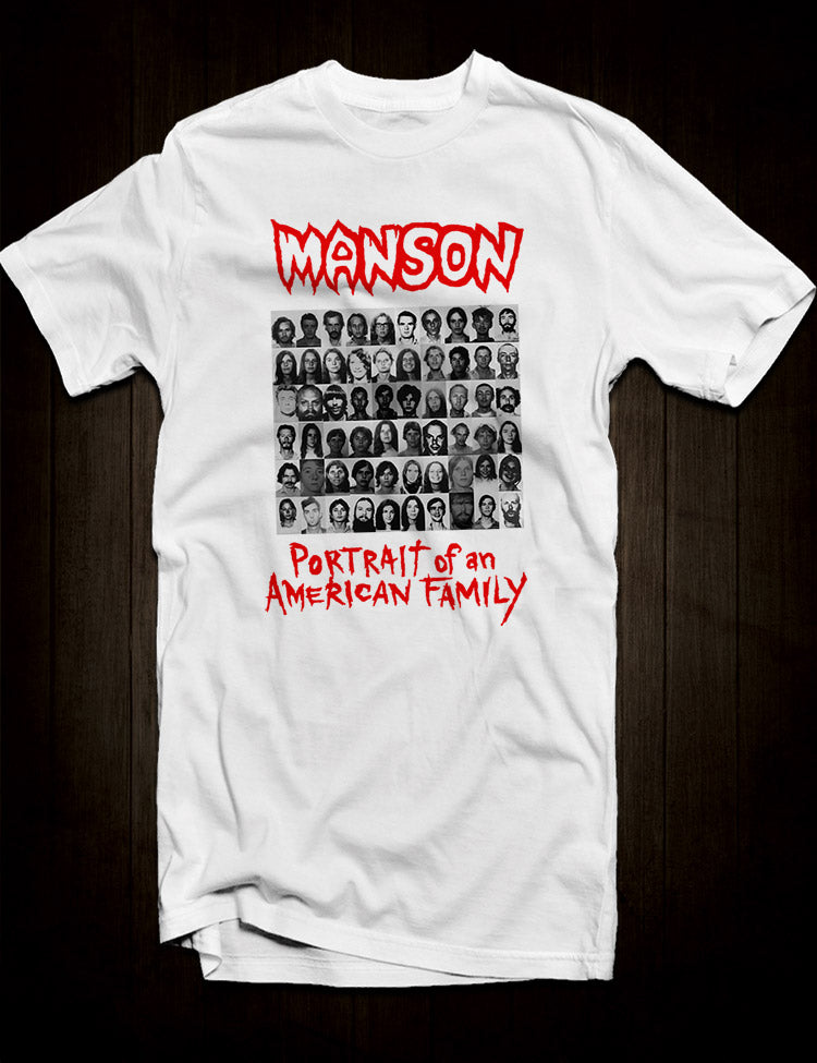 White Manson Family T-Shirt