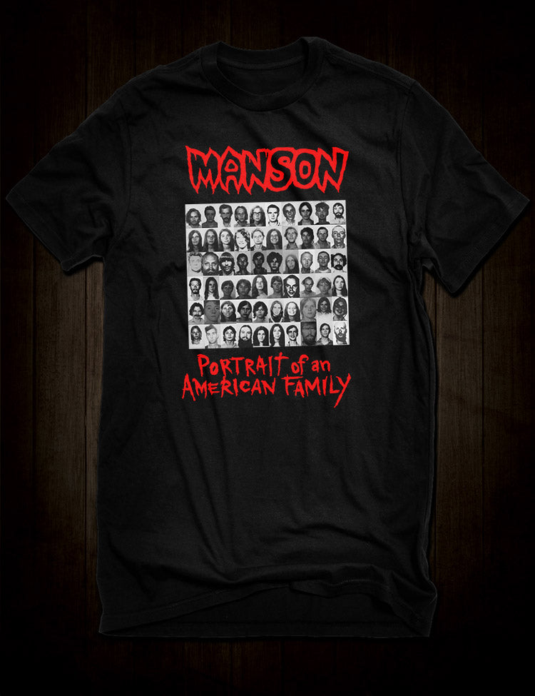 Manson Family Portrait T-Shirt