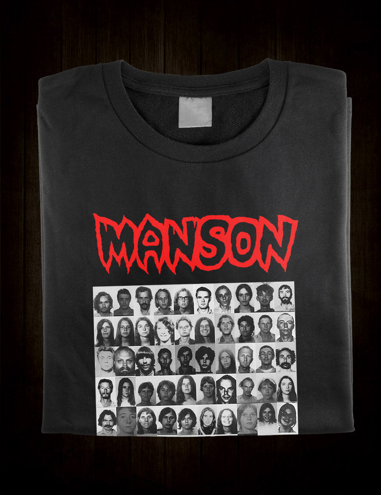 True Crime T-Shirt Manson Family