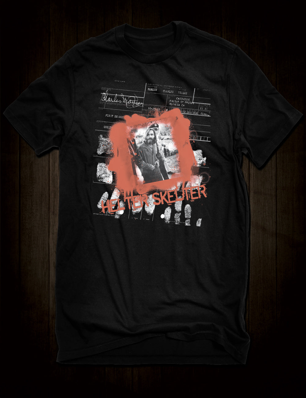 Charles Manson Helter Skelter T-Shirt