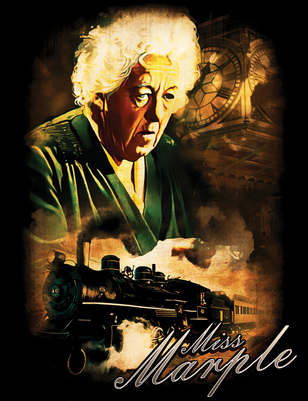 Margaret Rutherford Miss Marple T-Shirt