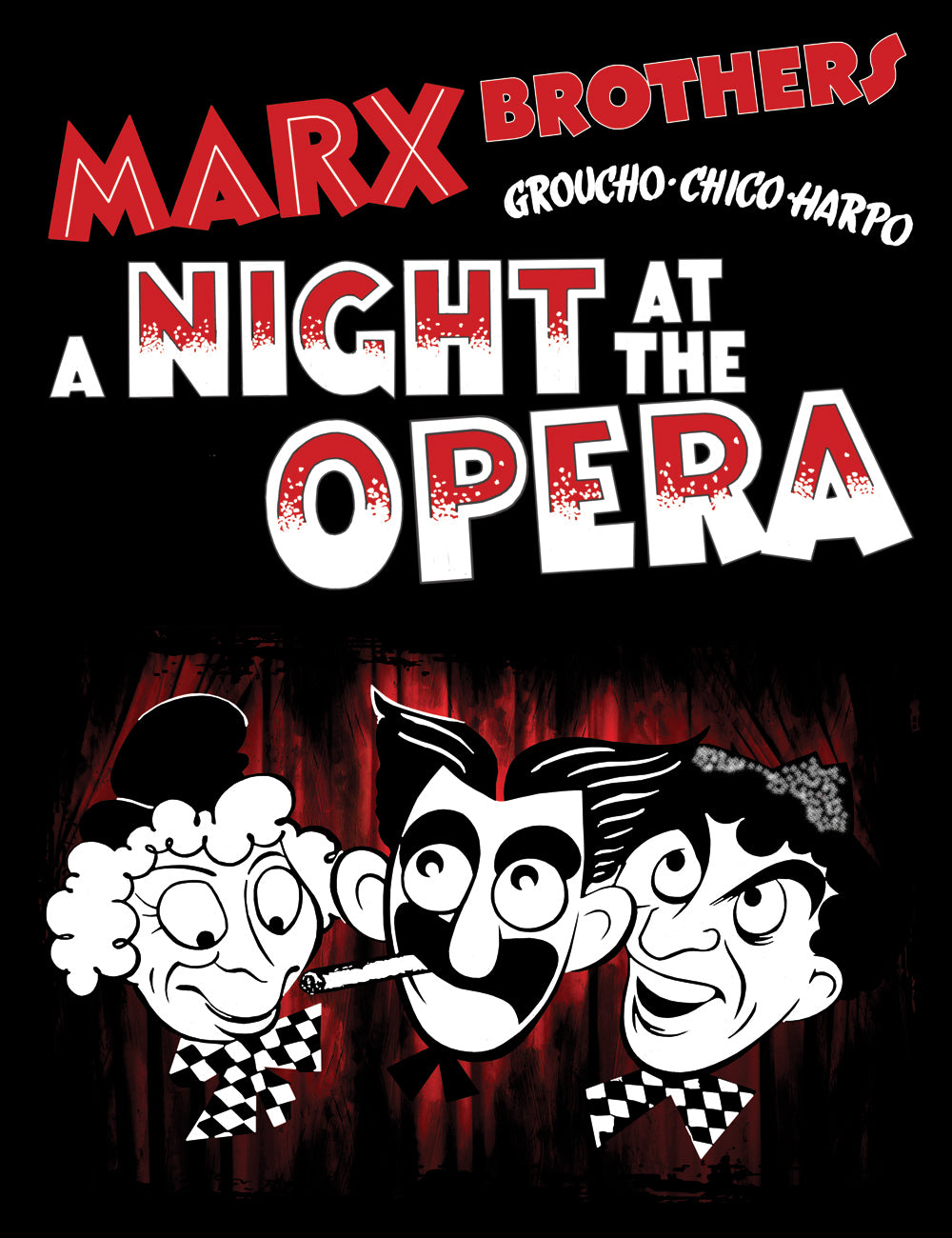 A Night At The Opera Marx Bros T-Shirt