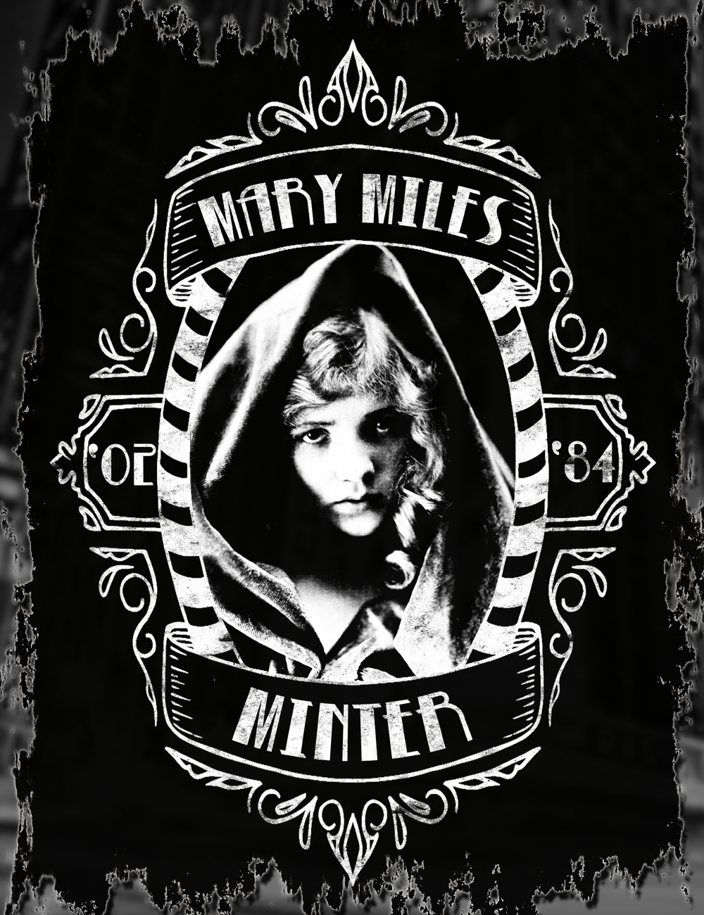 Mary Miles Minter Tee Design