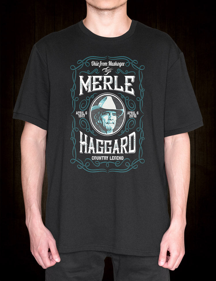 Country Legend Merle Haggard T-Shirt