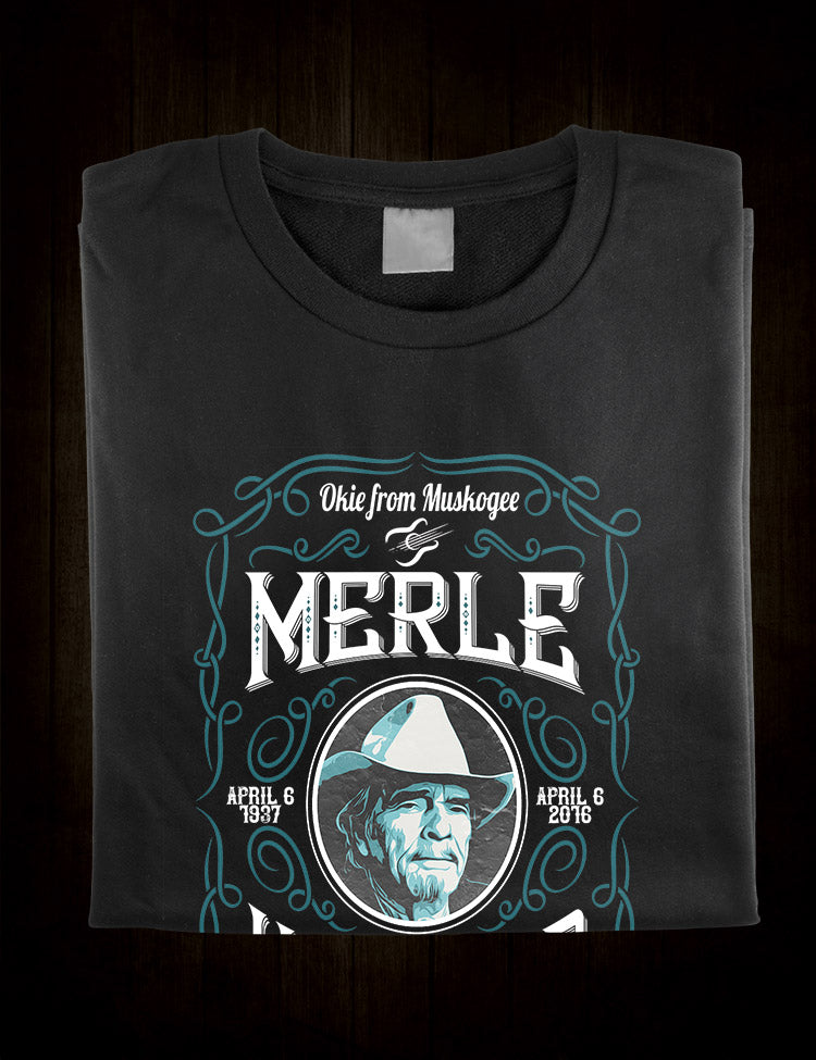 Okie From Muskogee T-Shirt Merle Haggard
