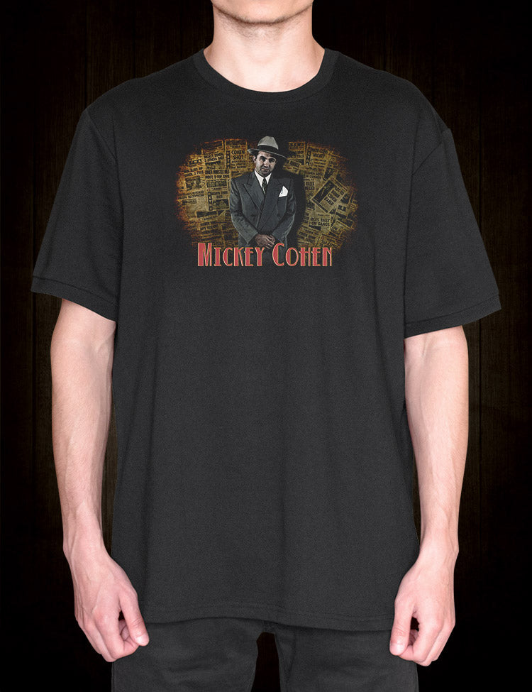Infamous Mobster T-Shirt Mickey Cohen