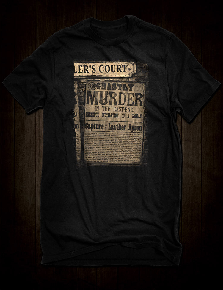 Jack The Ripper Millers Court T-Shirt