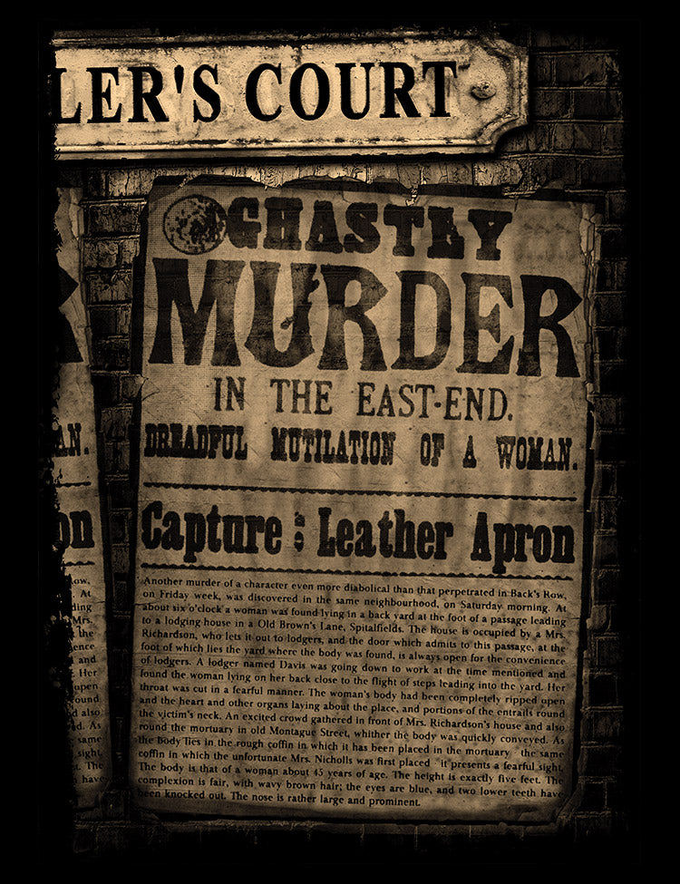 Mary Jane Kelly Millers Court T-Shirt Jack The Ripper
