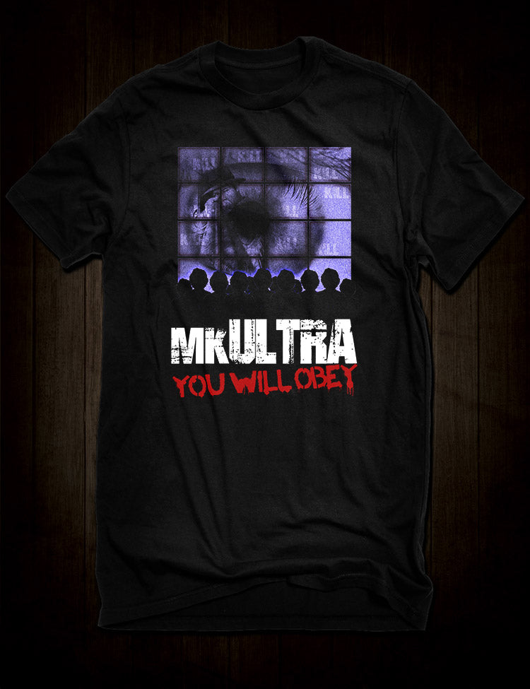 MKUltra t-shirt
CIA mind control project