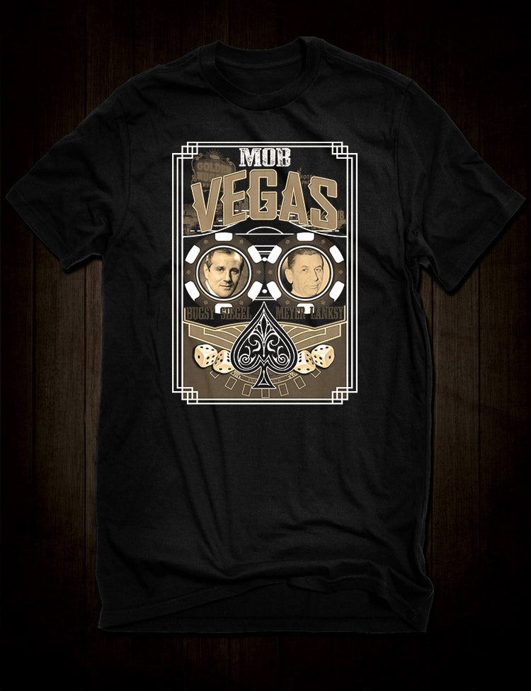 Bugsy Siegel Meyer Lanksy Mob Vegas T-Shirt