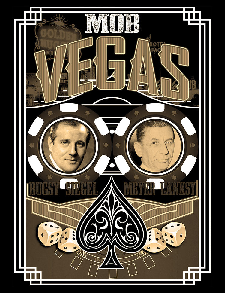 Las Vegas Mobsters Bugsy Siegel And Meyer Lanksy