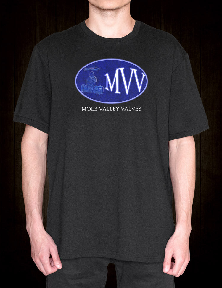 Mole Valley Valves T-Shirt from Ever Decreasing Circles Sitcom