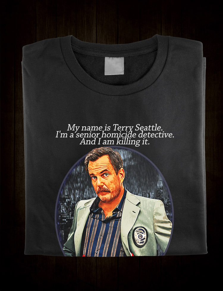 Detective Terry Seattle Murderville T-Shirt