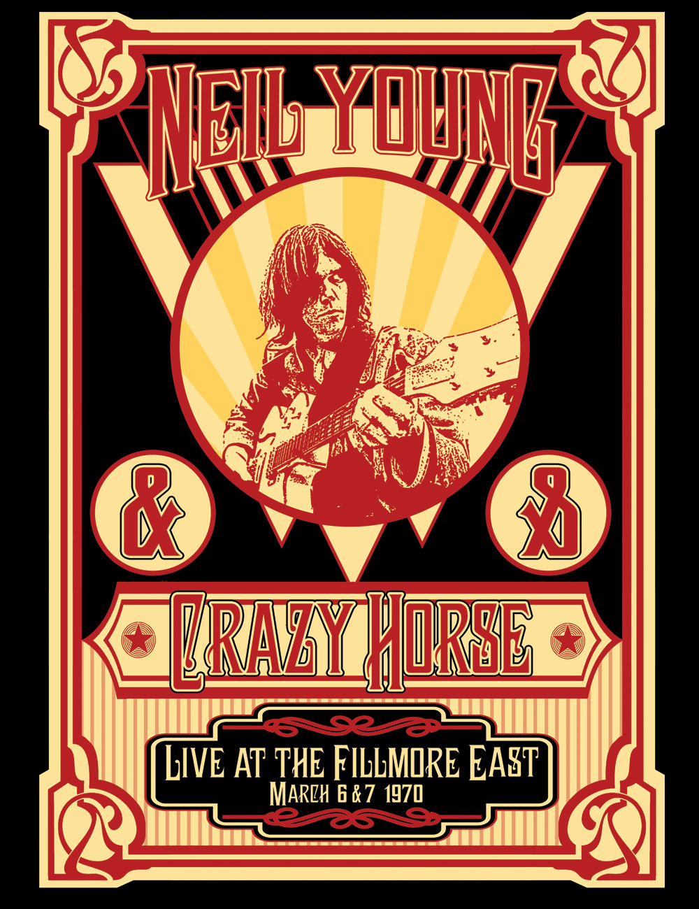 Neil Young And Crazy Horse American Tour T-Shirt