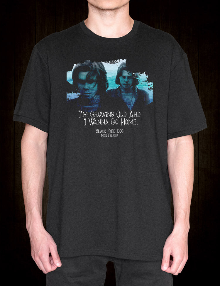 Nick Drake T-Shirt Black Eyed Dog