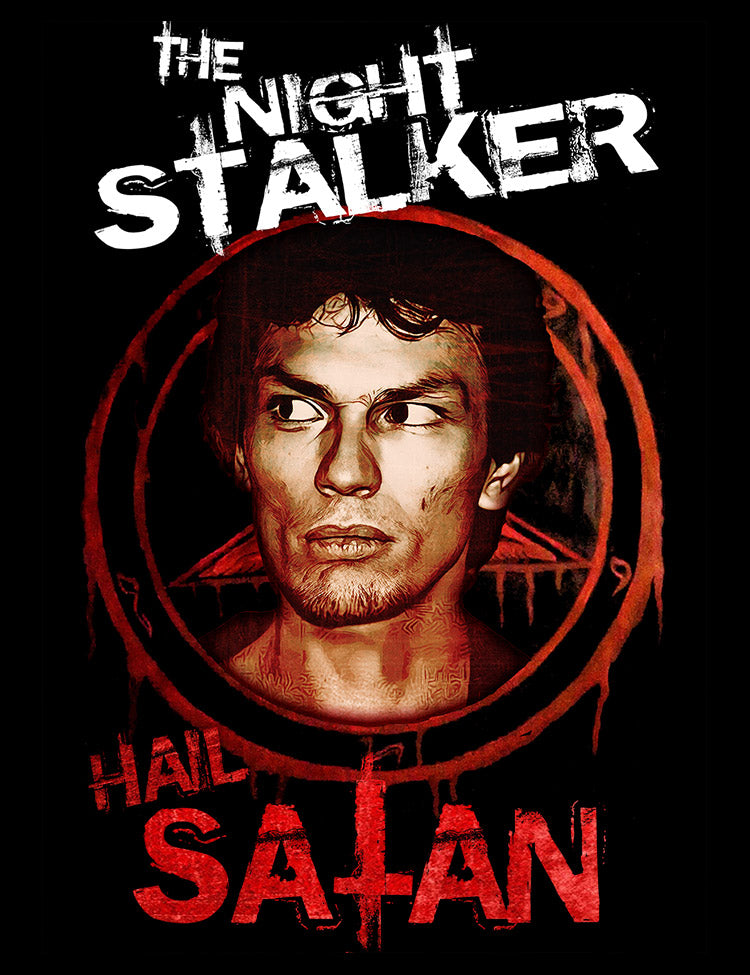 Richard Ramirez Hail Satan T-Shirt