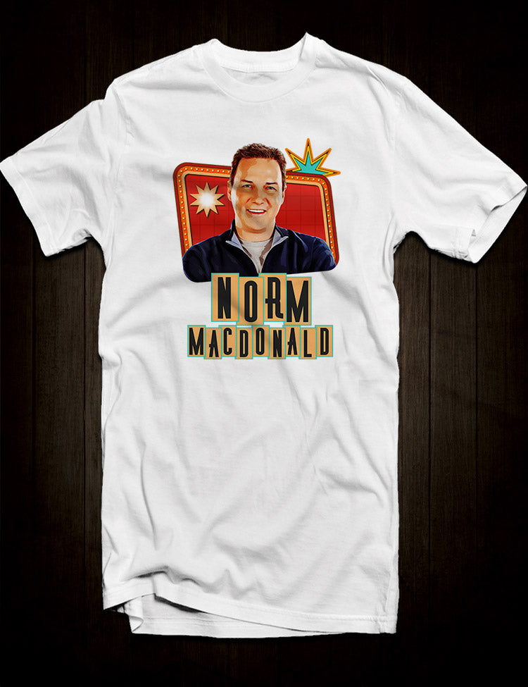 White Norm Macdonald T-Shirt
