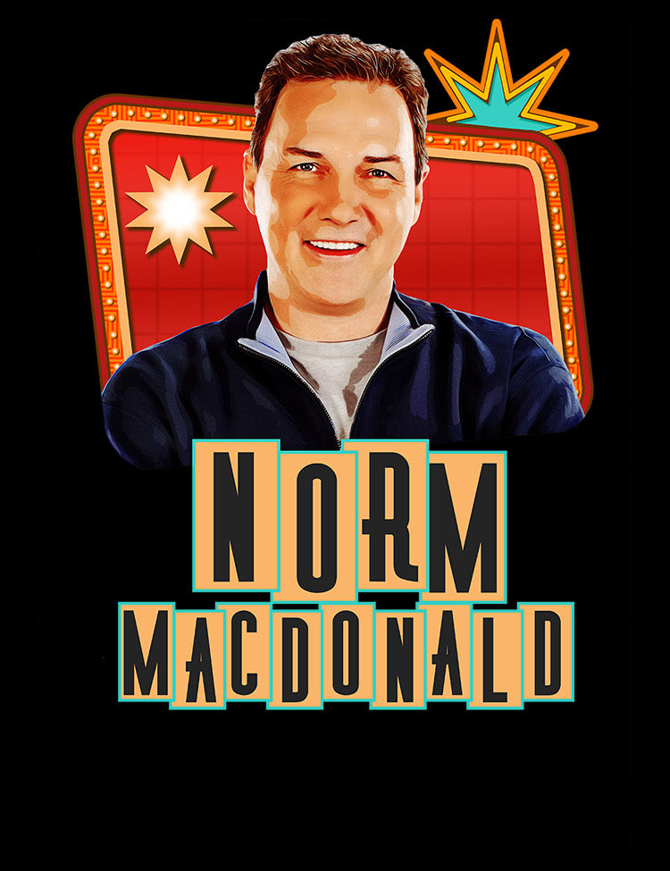 Cult Comedian Norm Macdonald T-Shirt