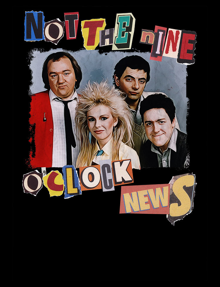 Cult Comedy T-Shirt Not The Nine O'Clock News