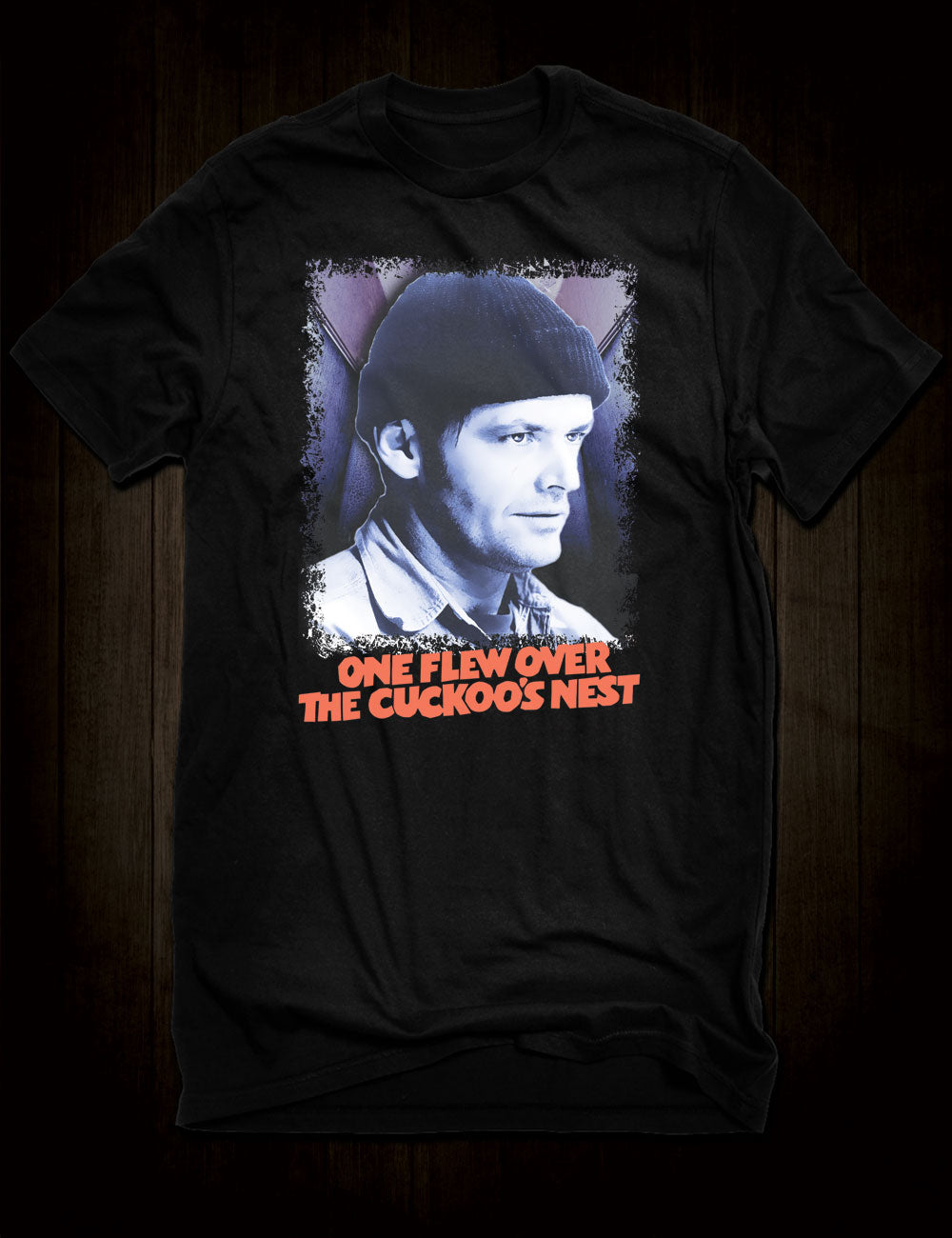 Jack Nicholson One Flew Over The Cuckoo's Nest T-Shirt Ken Kesey