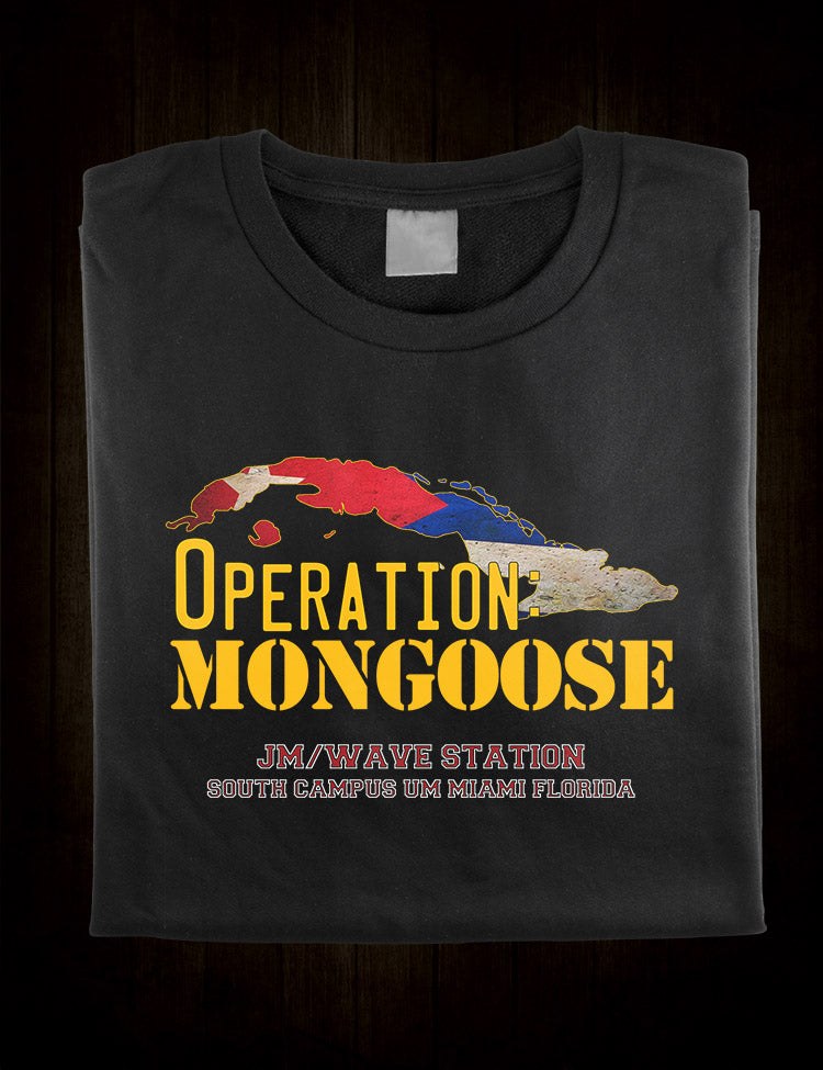 Conspiracy Theory T-Shirt Operation Mongoose