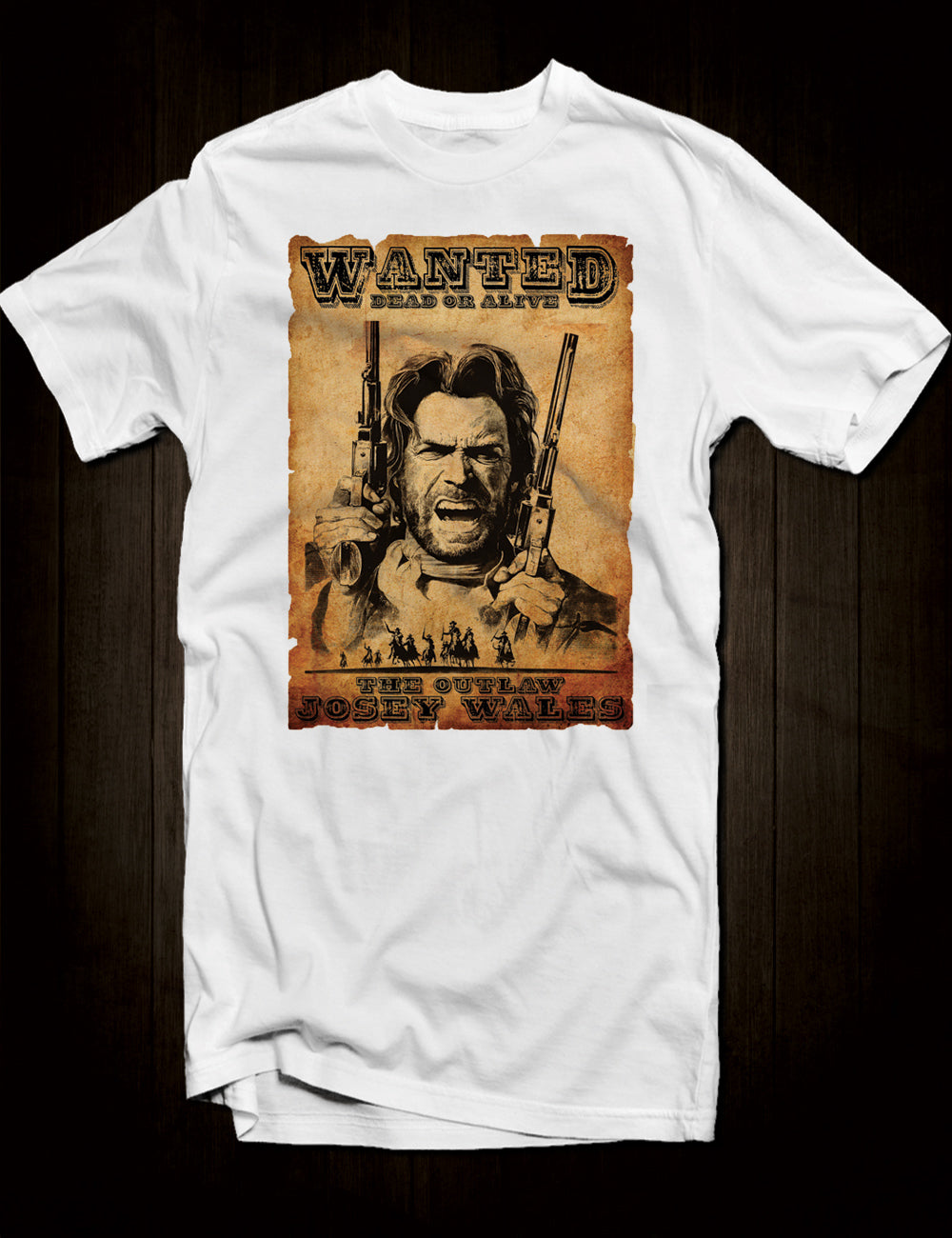 White The Outlaw Josey Wales T-Shirt