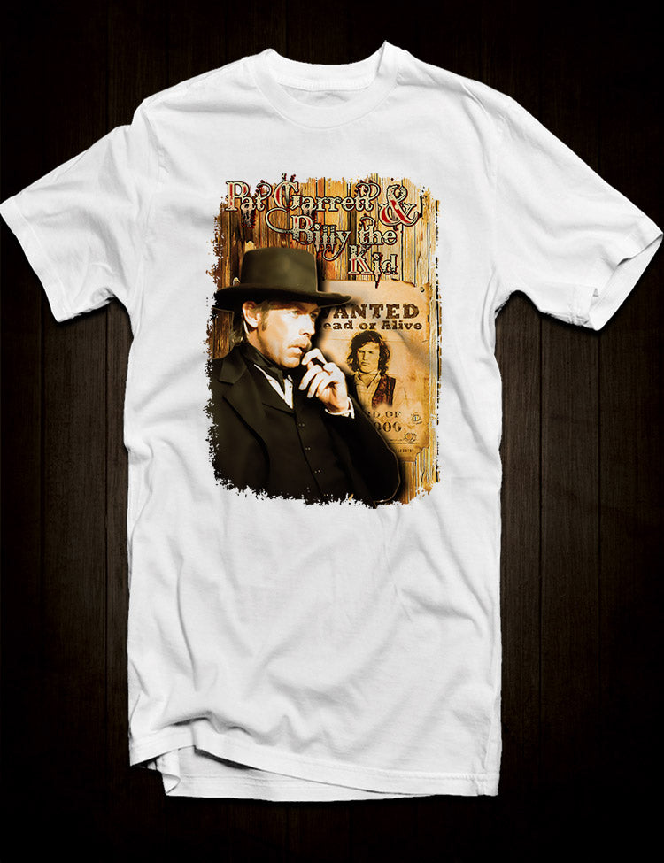 White Pat Garrett & Billy The Kid T-Shirt