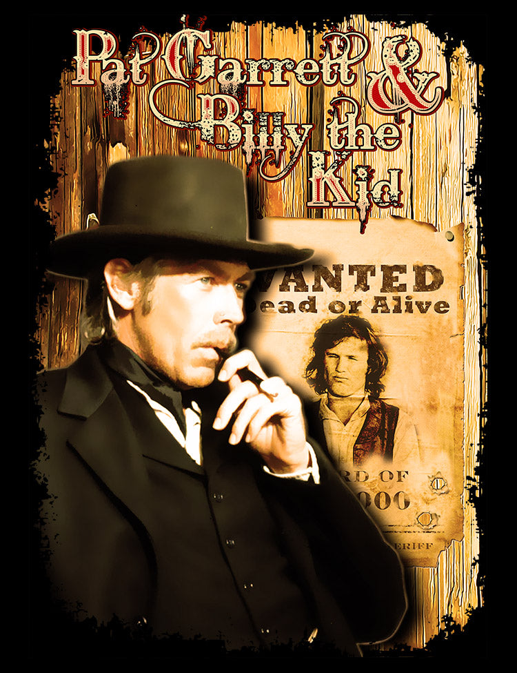 Classic Western T-Shirt Pat Garrett And Billy The Kid