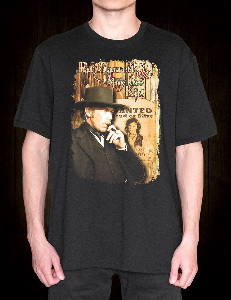 Classic Movie T-Shirt Pat Garrett & Billy The Kid