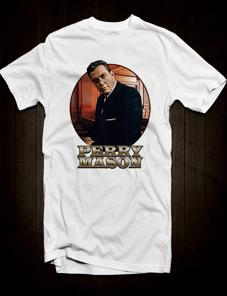 White Perry Mason T-Shirt