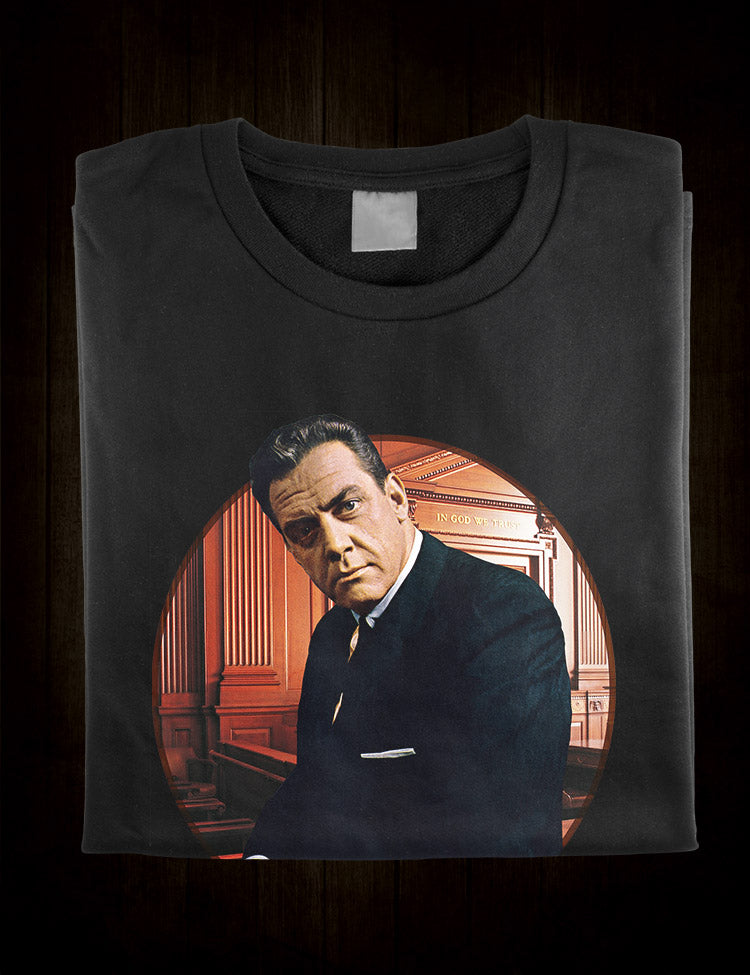 Classic TV Series T-Shirt Perry Mason Starring Raymond Burr