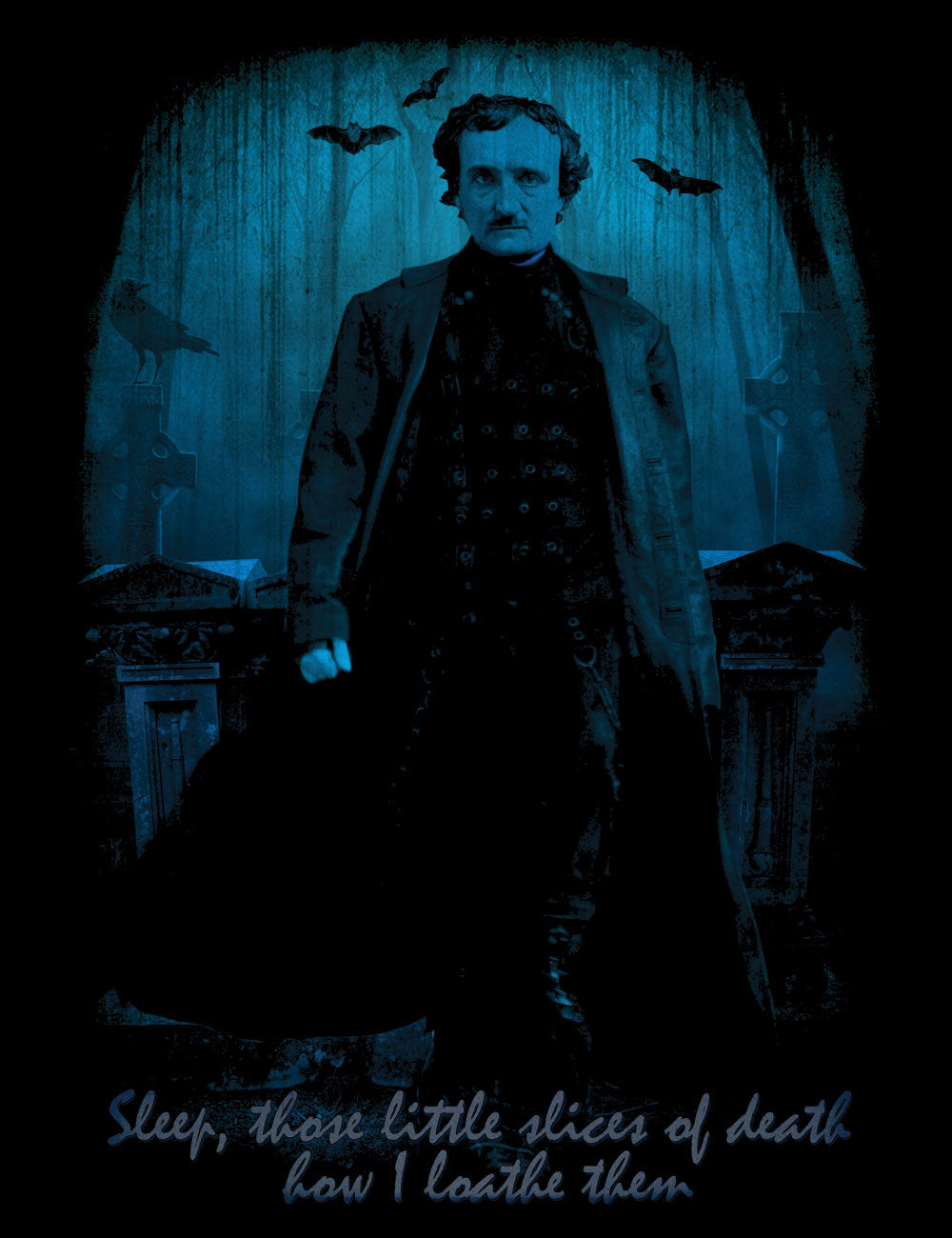 Famous Writer T-Shirt Edgar Allan Poe
