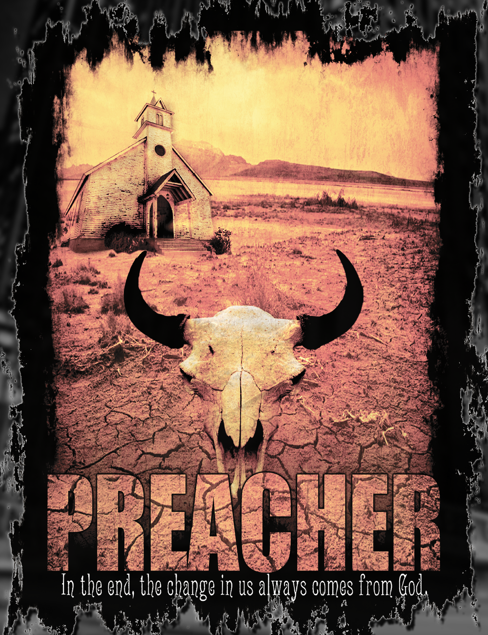 Preacher T-Shirt Design