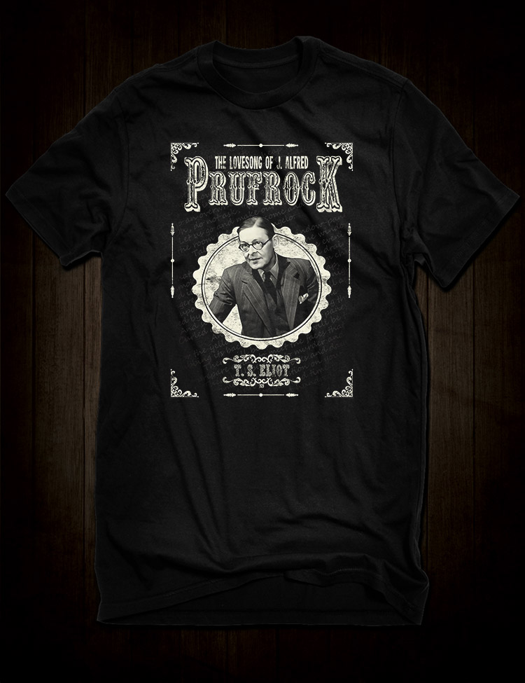 The Love Song of J. Alfred Prufrock T-Shirt design