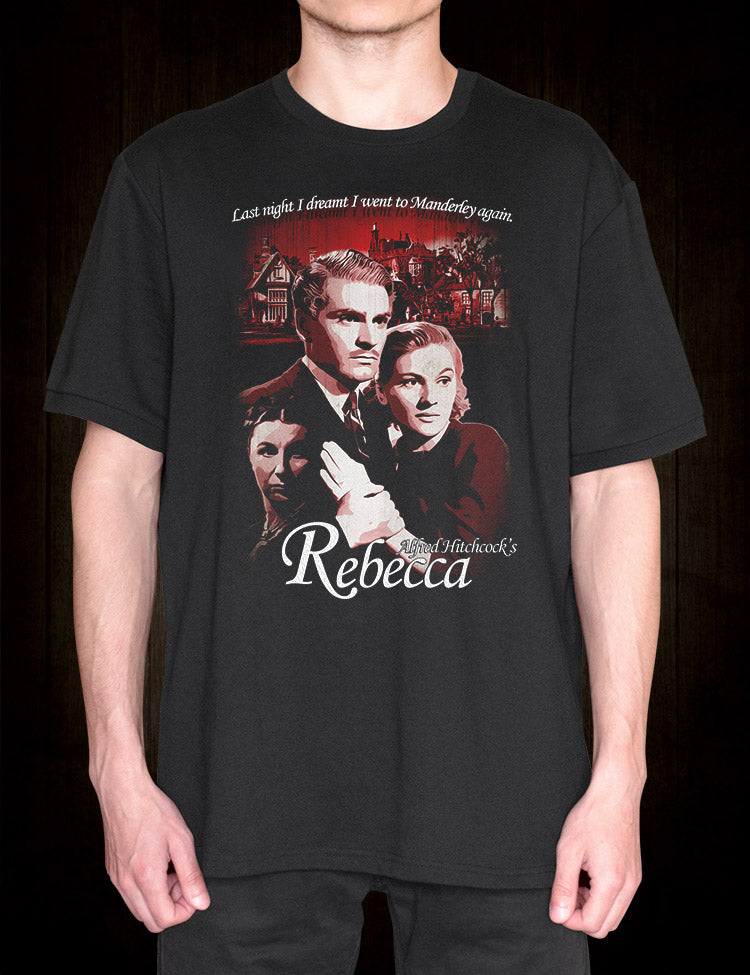 Alfred Hitchcock's Rebecca Classic Movie T-Shirt