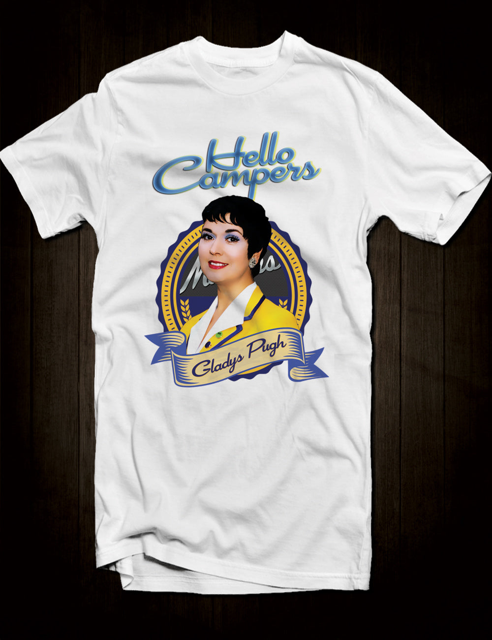 Classic Sitcom T-Shirt Hi De Hi Ruth Madoc