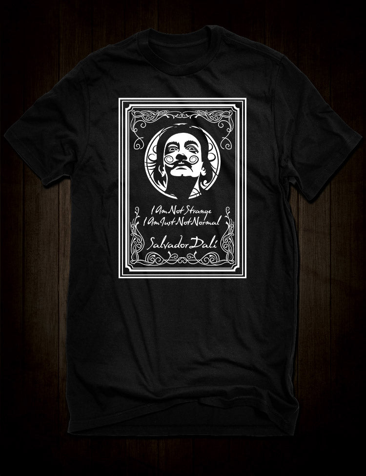 Black Salvador Dali T-Shirt