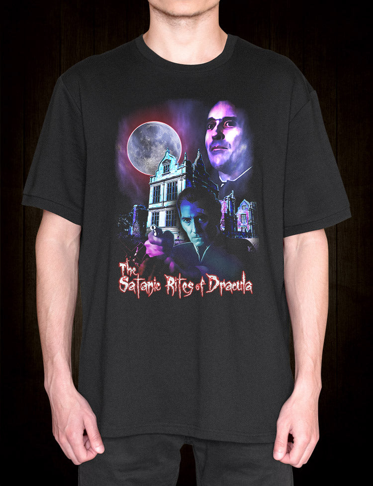 Hammer Horror T-Shirt Satanic Rites Of Dracula