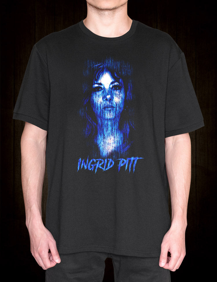 Hammer Horror Movie T-Shirt Ingrid Pitt