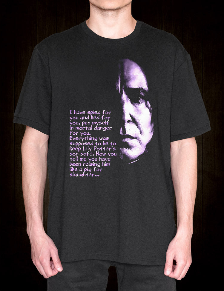 Alan Rickman Harry Potter T-Shirt Severus Snape