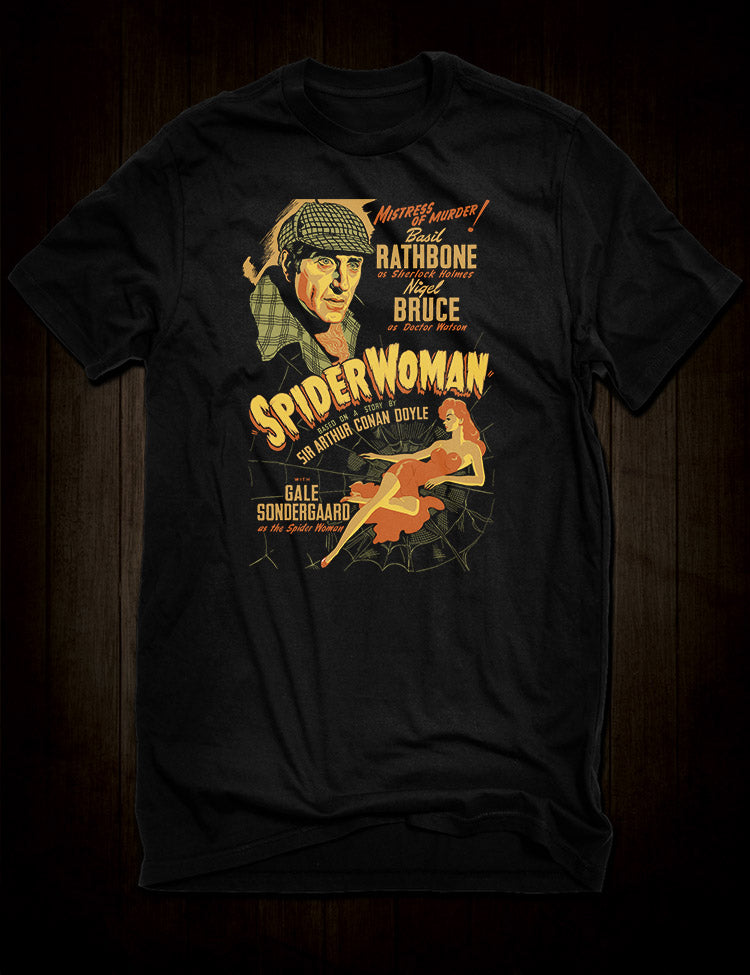 Sherlock Holmes Spider Woman T-Shirt