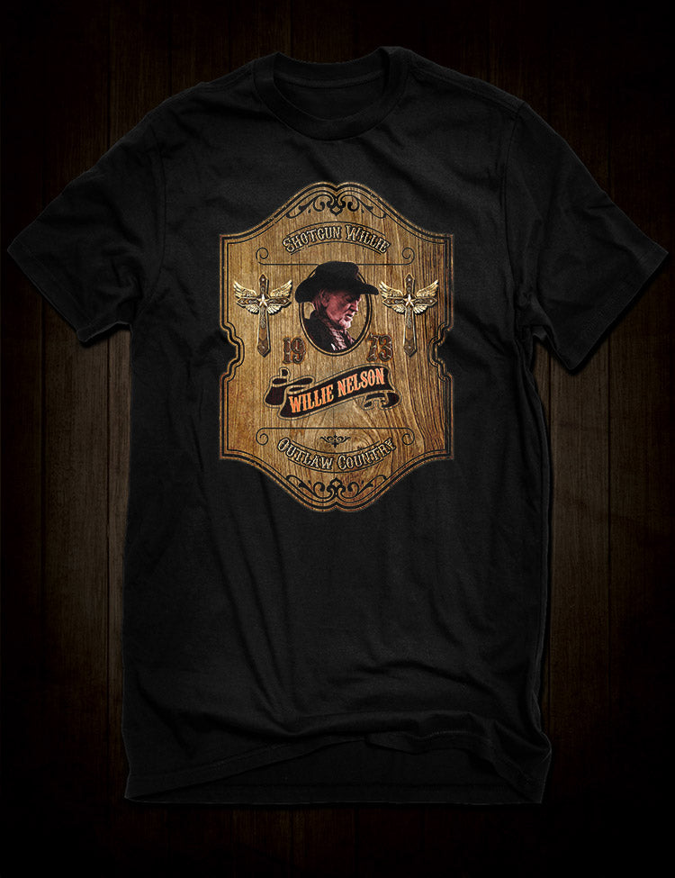 Shotgun Willie Nelson T-Shirt